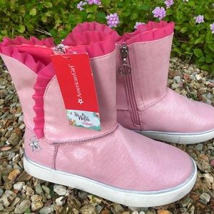 American Girl boots Wellie Wishers